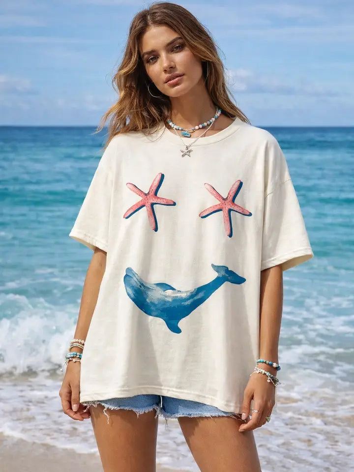 Sea Smiley Tee